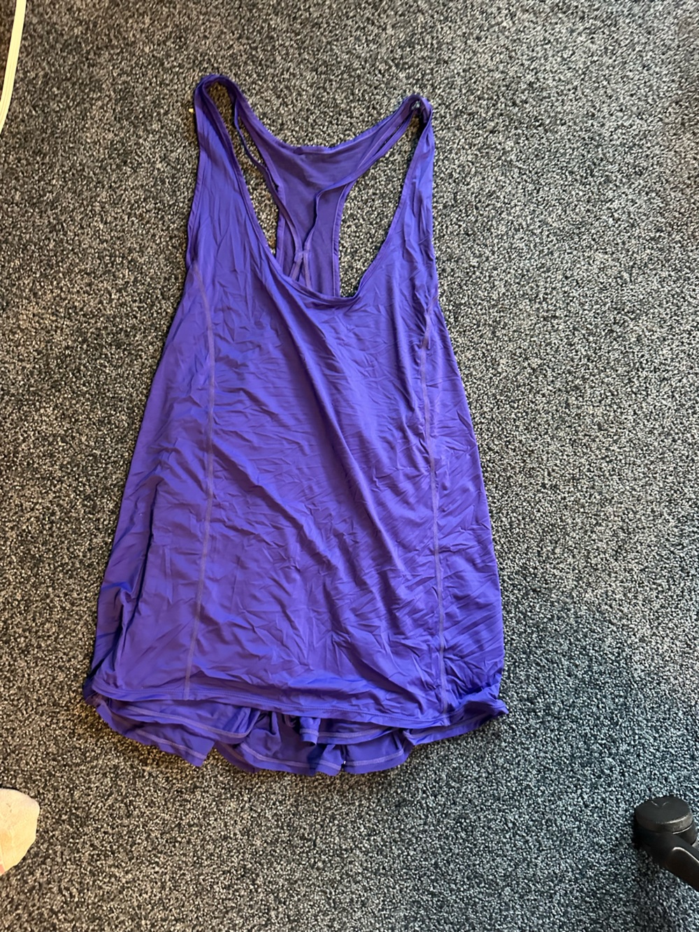 Lot of 3 Ideology 1x or maternity tank tops; layered and flowy; blue and purple